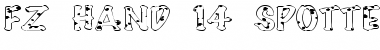 Download FZ HAND 14 SPOTTED EX Font Download FZ HAND 14 SPOTTED EX Font