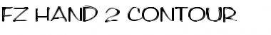 Download FZ HAND 2 CONTOUR Font Download FZ HAND 2 CONTOUR Font