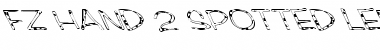 Download FZ HAND 2 SPOTTED LEFTY Font Download FZ HAND 2 SPOTTED LEFTY Font