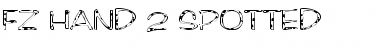 Download FZ HAND 2 SPOTTED Font Download FZ HAND 2 SPOTTED Font