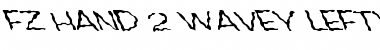 Download FZ HAND 2 WAVEY LEFTY Font Download FZ HAND 2 WAVEY LEFTY Font