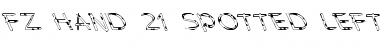 Download FZ HAND 21 SPOTTED LEFTY Font Download FZ HAND 21 SPOTTED LEFTY Font