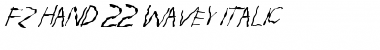 Download FZ HAND 22 WAVEY ITALIC Font Download FZ HAND 22 WAVEY ITALIC Font