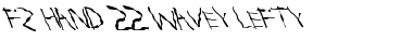 Download FZ HAND 22 WAVEY LEFTY Font Download FZ HAND 22 WAVEY LEFTY Font
