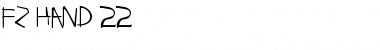 Download FZ HAND 22 Font Download FZ HAND 22 Font