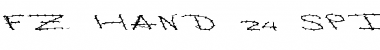 Download FZ HAND 24 SPIKED EX Font Download FZ HAND 24 SPIKED EX Font