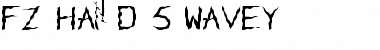 Download FZ HAND 5 WAVEY Font Download FZ HAND 5 WAVEY Font