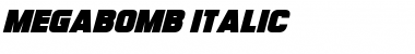 Download Megabomb Font Download Megabomb Font