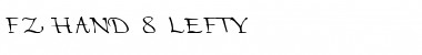 Download FZ HAND 8 LEFTY Font Download FZ HAND 8 LEFTY Font