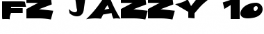 Download FZ JAZZY 10 EX Font Download FZ JAZZY 10 EX Font
