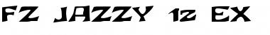 Download FZ JAZZY 12 EX Font Download FZ JAZZY 12 EX Font