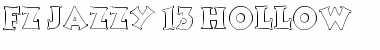 Download FZ JAZZY 13 HOLLOW Font Download FZ JAZZY 13 HOLLOW Font