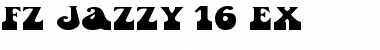 Download FZ JAZZY 16 EX Font Download FZ JAZZY 16 EX Font