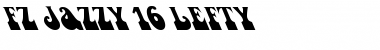 Download FZ JAZZY 16 LEFTY Font Download FZ JAZZY 16 LEFTY Font
