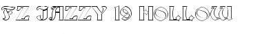 Download FZ JAZZY 19 HOLLOW Font Download FZ JAZZY 19 HOLLOW Font