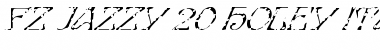 Download FZ JAZZY 20 HOLEY ITALIC Font Download FZ JAZZY 20 HOLEY ITALIC Font