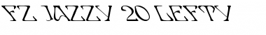 Download FZ JAZZY 20 LEFTY Font Download FZ JAZZY 20 LEFTY Font