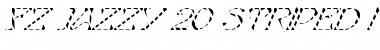 Download FZ JAZZY 20 STRIPED ITALIC Font Download FZ JAZZY 20 STRIPED ITALIC Font