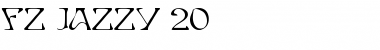 Download FZ JAZZY 20 Font Download FZ JAZZY 20 Font