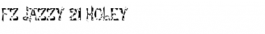 Download FZ JAZZY 21 HOLEY Font Download FZ JAZZY 21 HOLEY Font