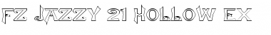 Download FZ JAZZY 21 HOLLOW EX Font Download FZ JAZZY 21 HOLLOW EX Font