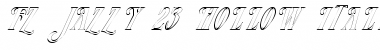 Download FZ JAZZY 23 HOLLOW ITALIC Font Download FZ JAZZY 23 HOLLOW ITALIC Font