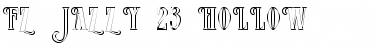 Download FZ JAZZY 23 HOLLOW Font Download FZ JAZZY 23 HOLLOW Font