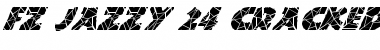 Download FZ JAZZY 24 CRACKED ITALIC Font Download FZ JAZZY 24 CRACKED ITALIC Font