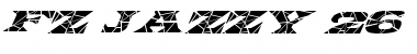 Download FZ JAZZY 26 CRACKED ITALIC Font Download FZ JAZZY 26 CRACKED ITALIC Font