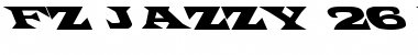 Download FZ JAZZY 26 LEFTY Font Download FZ JAZZY 26 LEFTY Font