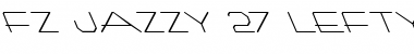 Download FZ JAZZY 27 LEFTY Font Download FZ JAZZY 27 LEFTY Font