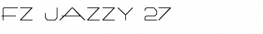 Download FZ JAZZY 27 Font Download FZ JAZZY 27 Font
