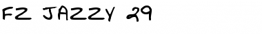Download FZ JAZZY 29 Font Download FZ JAZZY 29 Font