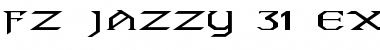Download FZ JAZZY 31 EX Font Download FZ JAZZY 31 EX Font