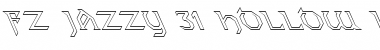 Download FZ JAZZY 31 HOLLOW LEFTY Font Download FZ JAZZY 31 HOLLOW LEFTY Font