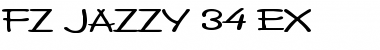 Download FZ JAZZY 34 EX Font Download FZ JAZZY 34 EX Font