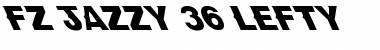 Download FZ JAZZY 36 LEFTY Font Download FZ JAZZY 36 LEFTY Font