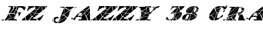 Download FZ JAZZY 38 CRACKED ITALIC Font Download FZ JAZZY 38 CRACKED ITALIC Font