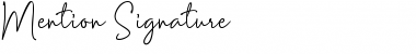 Download Mention Signature Font Download Mention Signature Font
