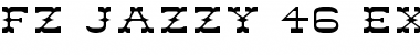 Download FZ JAZZY 46 EX Font Download FZ JAZZY 46 EX Font