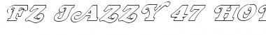 Download FZ JAZZY 47 HOLLOW ITALIC Font Download FZ JAZZY 47 HOLLOW ITALIC Font