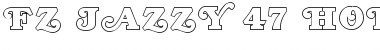 Download FZ JAZZY 47 HOLLOW Font Download FZ JAZZY 47 HOLLOW Font