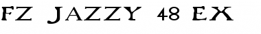 Download FZ JAZZY 48 EX Font Download FZ JAZZY 48 EX Font