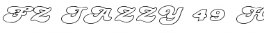 Download FZ JAZZY 49 HOLLOW EX Font Download FZ JAZZY 49 HOLLOW EX Font