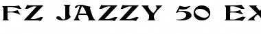 Download FZ JAZZY 50 EX Font Download FZ JAZZY 50 EX Font