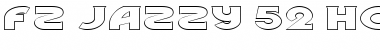 Download FZ JAZZY 52 HOLLOW EX Font Download FZ JAZZY 52 HOLLOW EX Font