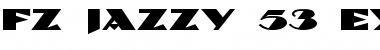 Download FZ JAZZY 53 EX Font Download FZ JAZZY 53 EX Font