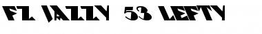 Download FZ JAZZY 53 LEFTY Font Download FZ JAZZY 53 LEFTY Font