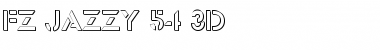 Download FZ JAZZY 54 3D Font Download FZ JAZZY 54 3D Font