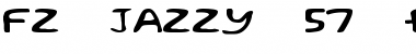Download FZ JAZZY 57 EX Font Download FZ JAZZY 57 EX Font